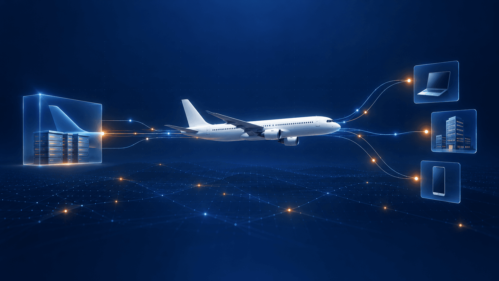 NDC airline connectivity linking airline systems with digital travel-selling channels.